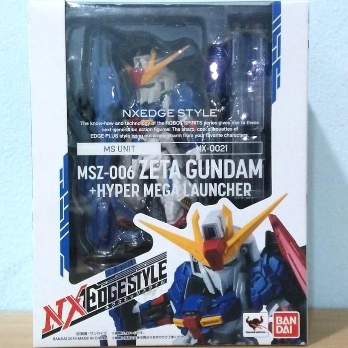 HOT SALE BANDAI NXEDGE STYLE ZETA GUNDAM + HYPER MEGA LAUNCHER TERMURAH