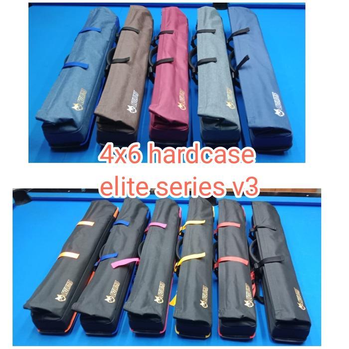Tas Billiard. Colins Cue Case 4X6/2X4/3X5