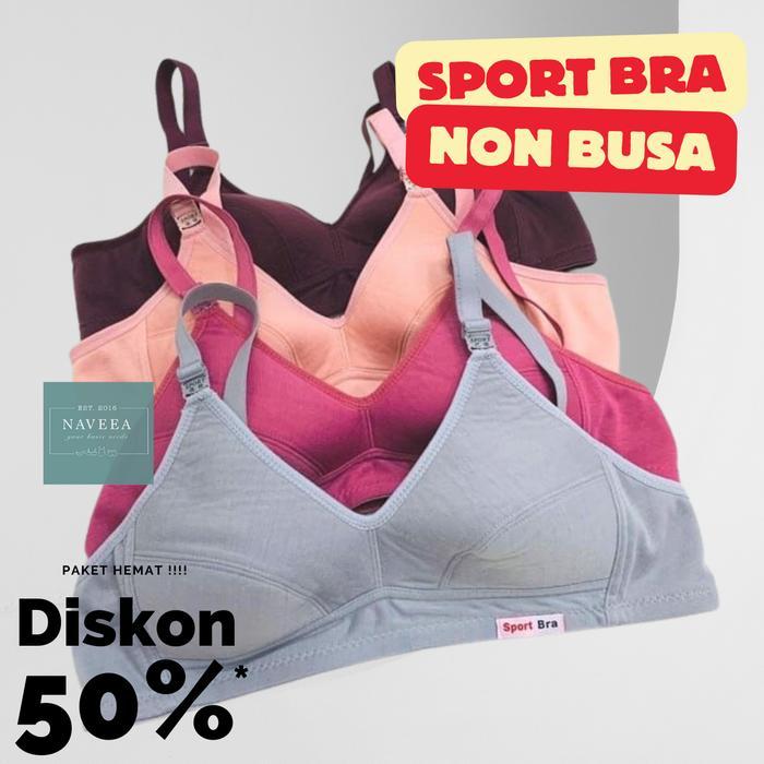 Sport Bra Murah BH Wanita Tanpa Busa Vienna - NVA0328