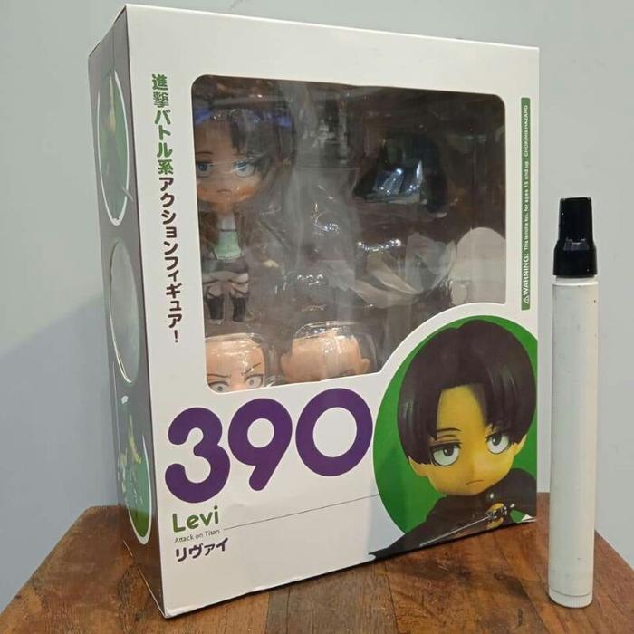 HOT SALE NENDOROID MAINAN ACTION FIGURENENDO LEVI RECASTNENDOROID 390LEVI ACKERMANATTACK ON TITAN
