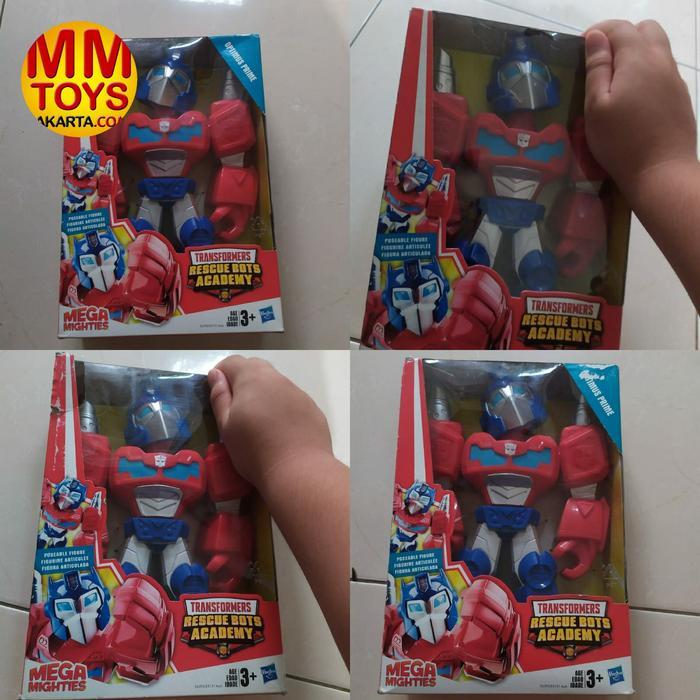 HOT SALE PLAYSKOOL TRANSFORMERS RESCUE BOTS ACADEMY MEGA MIGHTIES OPTIMUS PRIME TERMURAH