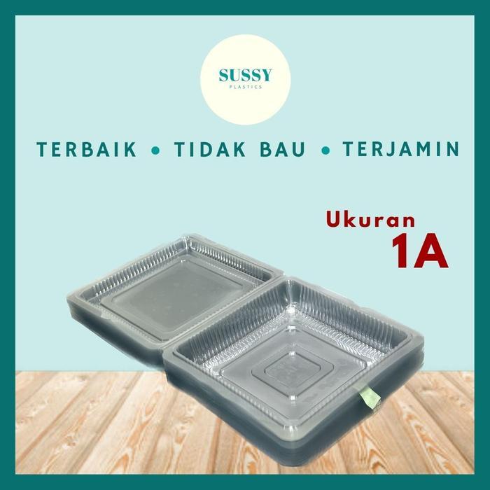 PLASTIK MIKA KUE UKURAN 1A JUMBO/ MIKA KOTAK BESAR/ BOX MIKA KUE BOLU