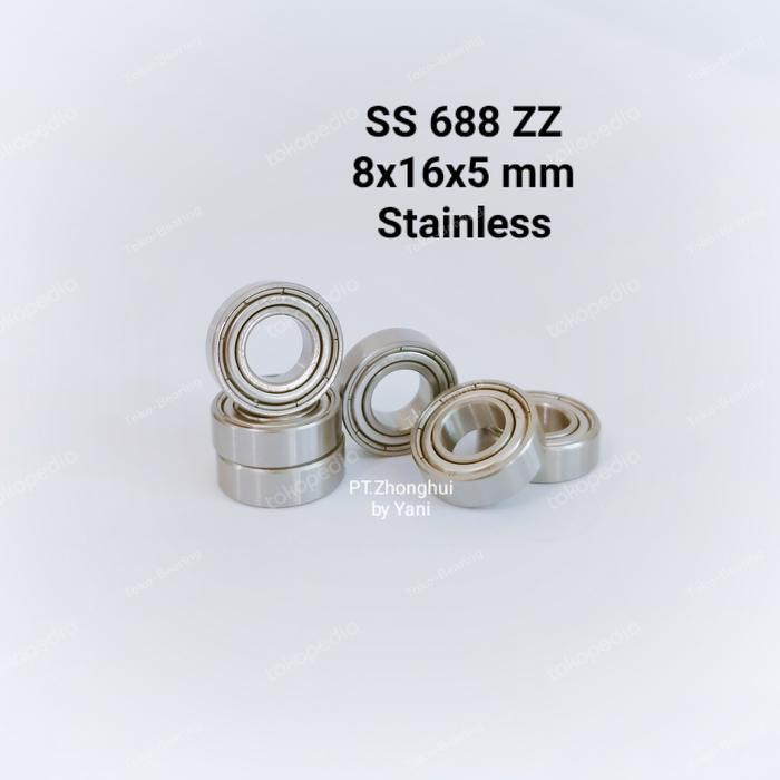 BEARING S 688 ZZ STAINLESS ISI 1 PCS