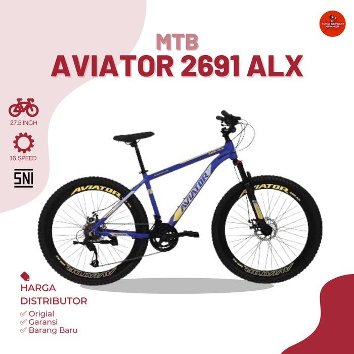 Sepeda gunung MTB Aviator 2691 ALX 27,5 inch