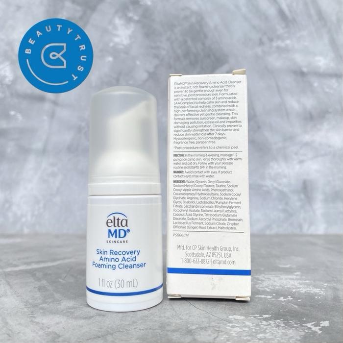 EltaMd Skin Recovery Amino Acid Foaming Cleanser AA Complex 30ml