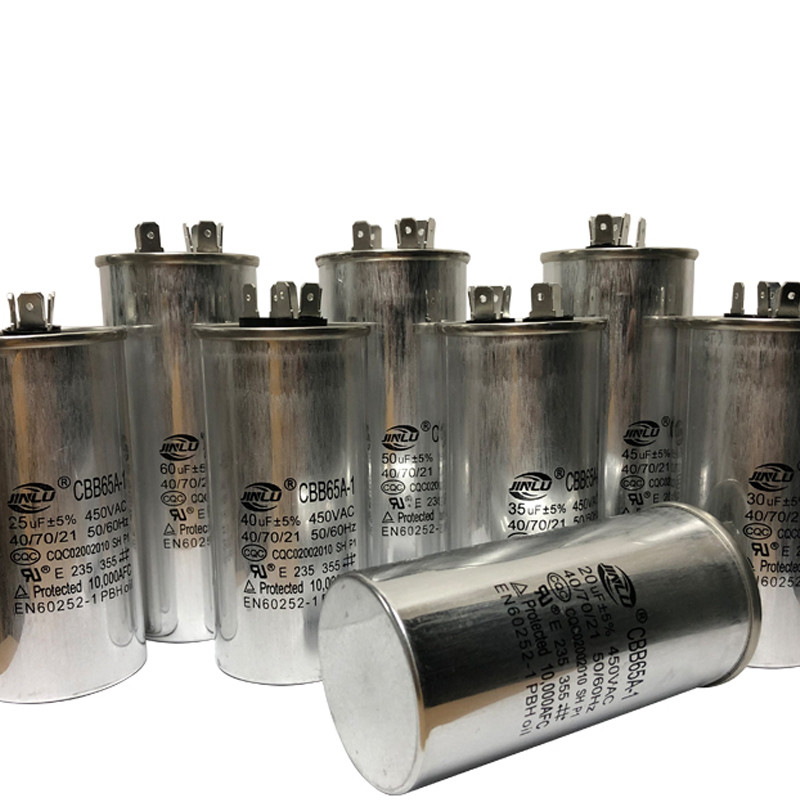 450v20uF Starting Capacitor for External Air Conditioner CBB65 20uf450v 450v 25uf 30uf 35uf 40uf