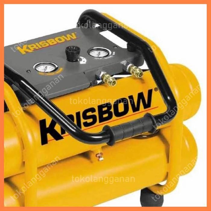 Krisbow Kompresor Angin 2.5 Hp 10 Bar - Kuning