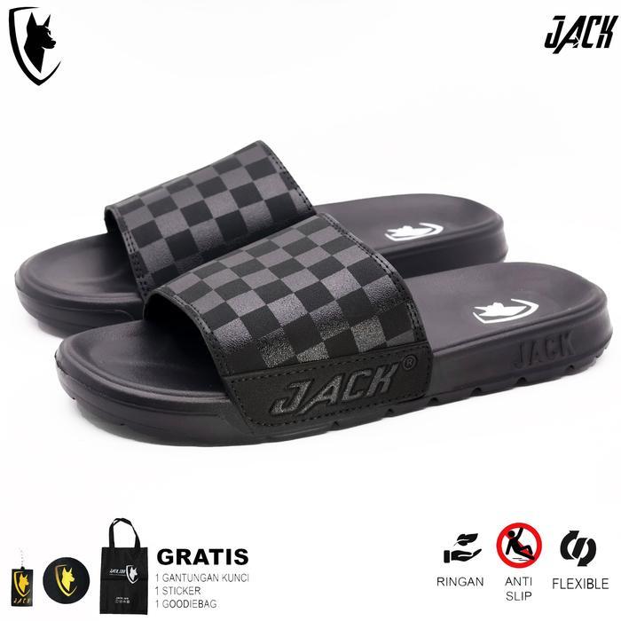 JACK IDN Sandal Slide Pria Sendal Slop Flip Flop Sendal Selop COPEN
