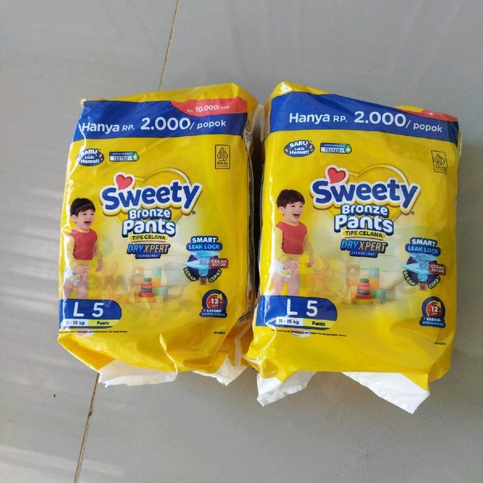 Sweety Mini 2 pak Bayi Balita Diapers
