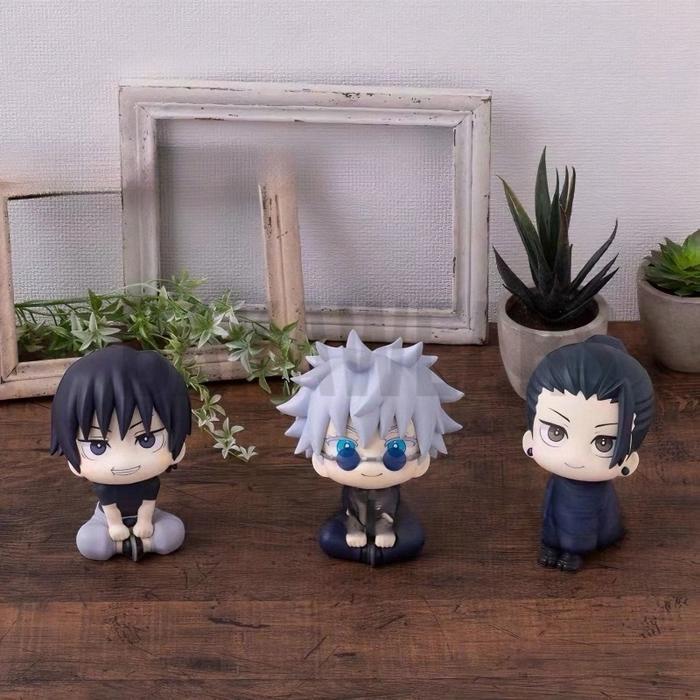 Ready Figure Lookup Jujutsu Kaisen Gojo Inumaki Geto Yuta Toji Pajangan Mainan Look Up