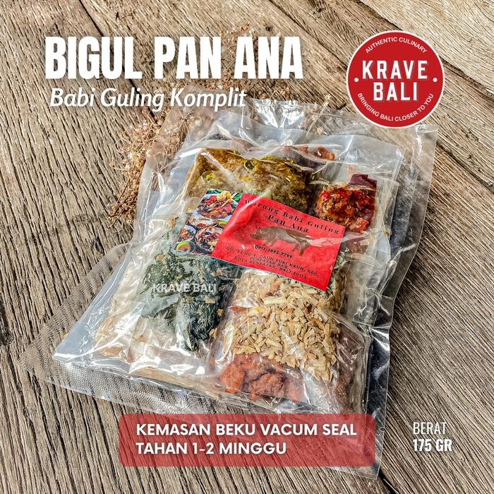 Mamiseler45 - Bigul Pan Ana Babi Guling 175Gr - Makanan Khas Bali Krave Bali