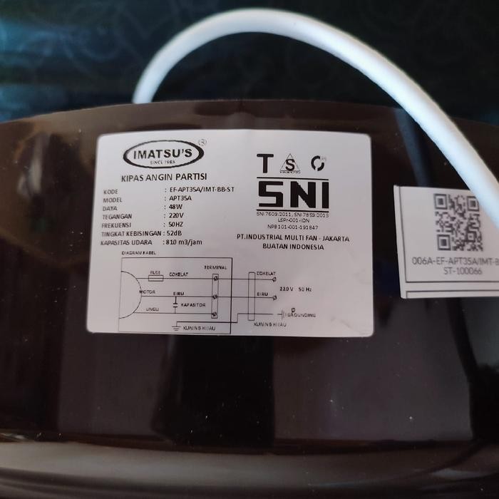 Terbaik Kipas Hisap Plafon 14 Inch Exhaust Fan 350 Imatsu'S Terlariss 
