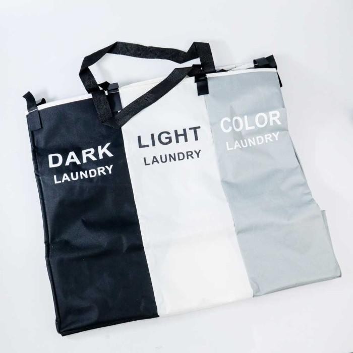 RAK KERANJANG PAKAIAN KOTOR TEMPAT CUCIAN BAJU LAUNDRY BAG MINIMALIS