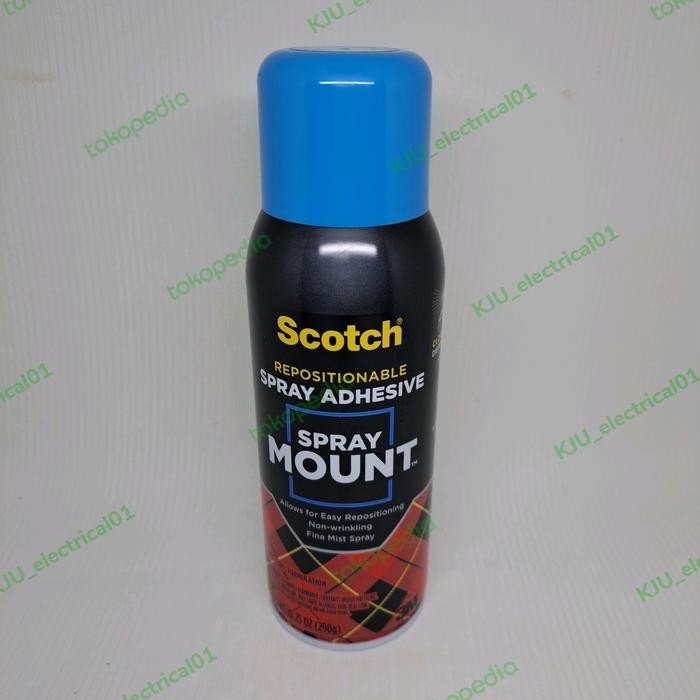 

3M REPOSITIONABLE SPRAY ADHESIVE SPRAYMOUNT