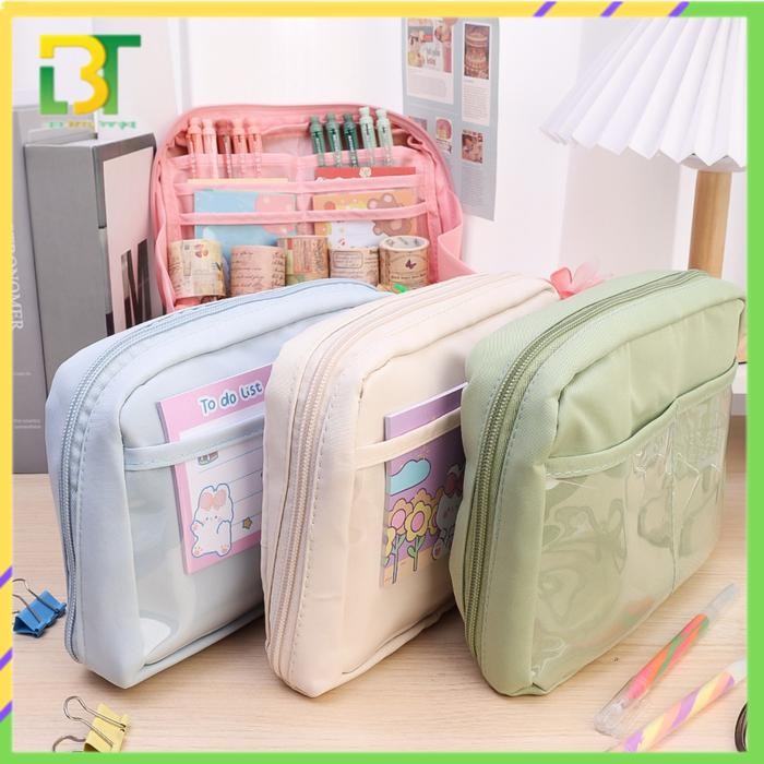 

LBT Tempat Pensil Tas Pena Tempat Pencil Tas Pensil Kotak Pensil Tempat Alat Tulis 90 Perlengkapan