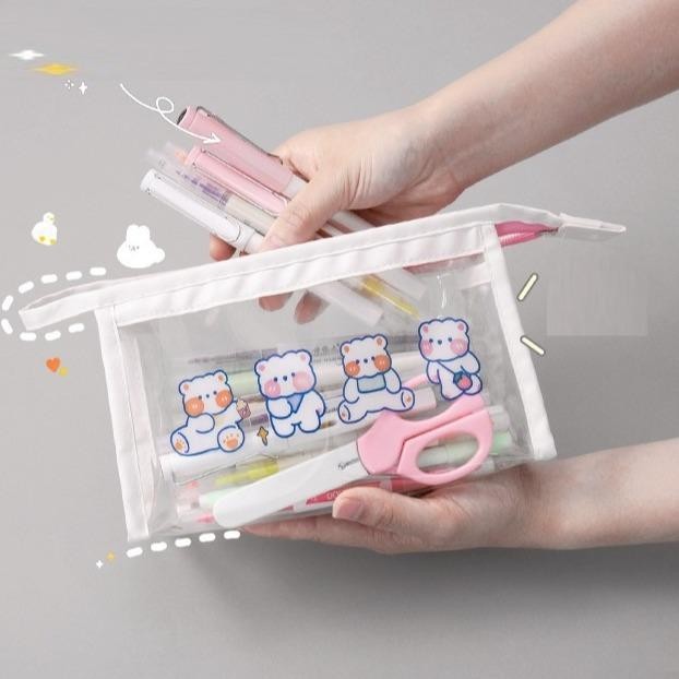 

Kotak Pensil Pouch Alat Tulis Dompet Kantong Penyimpanan Pencil Case GS-ST0562