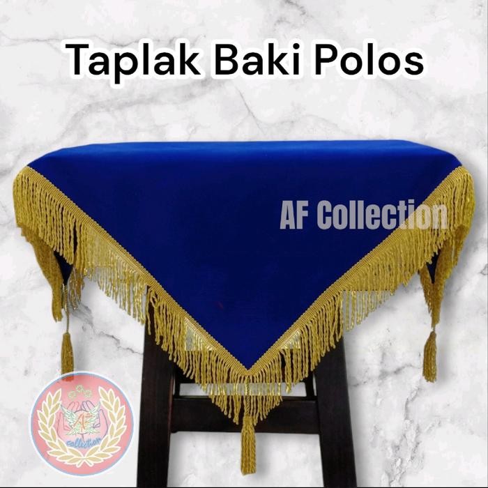 

NEW PRODUK TAPLAK / ALAS BAKI POLOS UNTUK UPACARA BENDERA DAN PASKIBRA BERKUALITAS RUMBAI EMAS