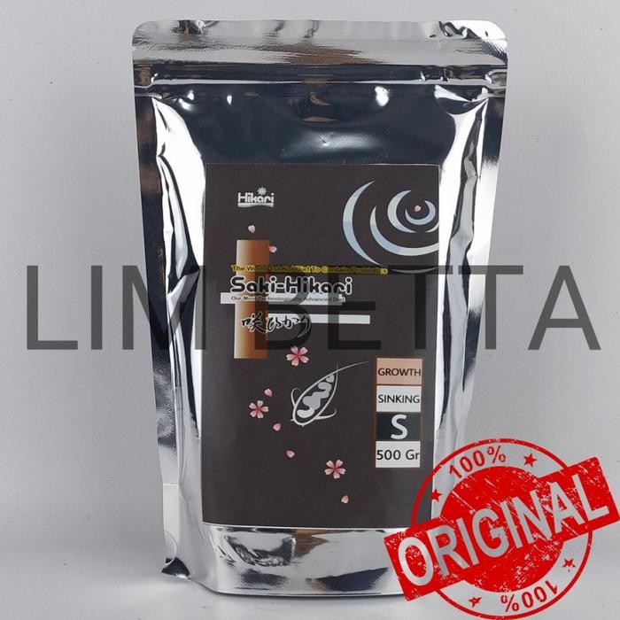 Saki Hikari Growth Sinking 500 Gram / Makanan Koi Dan Koki