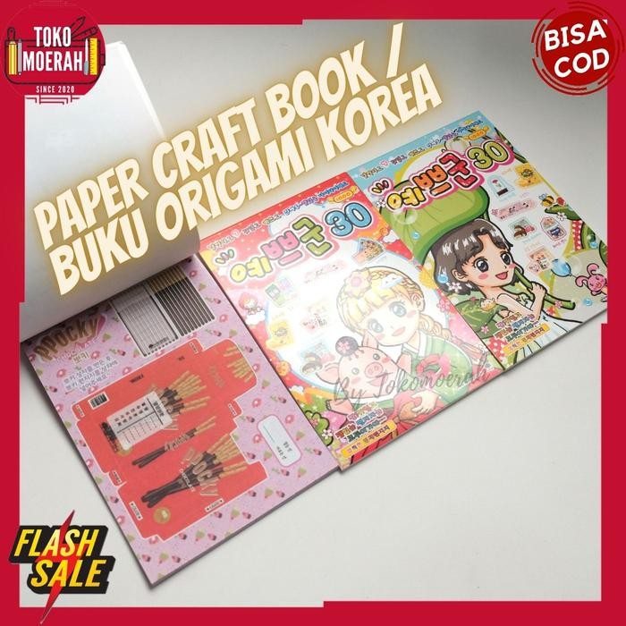 

Pilihan- Buku Papercraft Buku Origami Lucu Unik Origami Korea Papercraft Murah