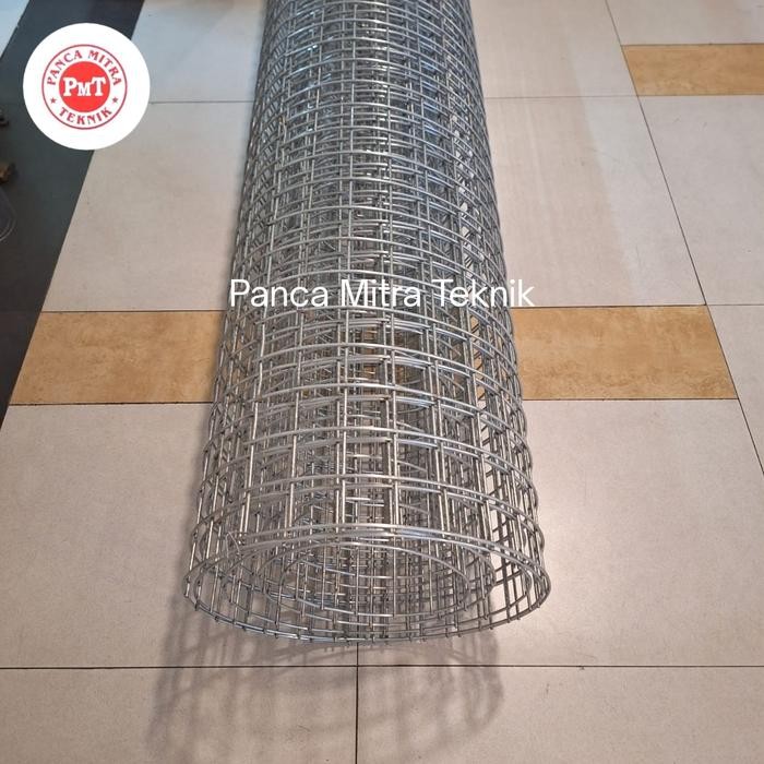 Wiremesh Galvanis 4Mm X 50Mm X 50Mm / Kawat Loket / Kawat Ayam Meteran