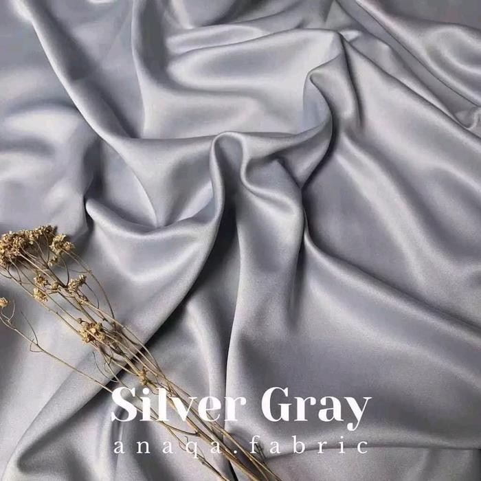 Kaftan Satin Simple Mewah/Gamis Dewasa/Gamis Polos Terbaru