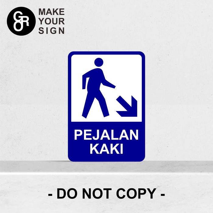 

RAMBU JALUR PEJALAN KAKI KANAN 35X50CM SIGNAGE