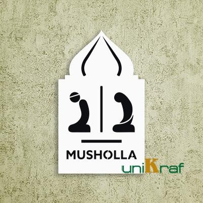 

PAPAN SIGN AKRILIK MUSHOLA - ACRYLIC SIGN BOARD MUSHOLLA