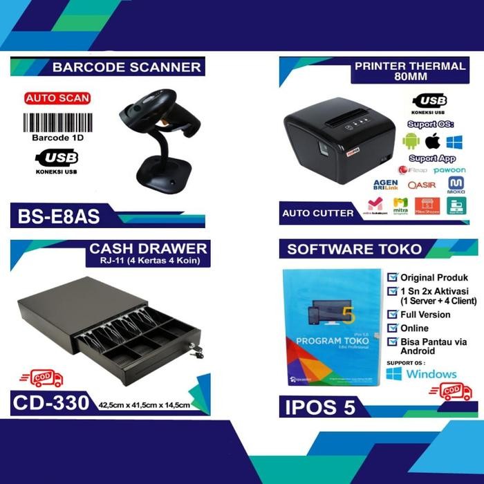 

PAKET KASIR PROGRAM TOKO IPOS 5 PROFESIONAL FREE CLOUDE 1 TAHUN