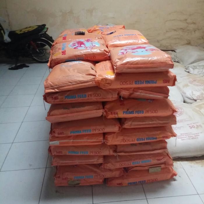 PRIMA FEED PF 50010 Kg Pellet Ikan Benih Patin Ikan Mas Bawal Mujaer Gabus Chana Cupang Bibit Lele