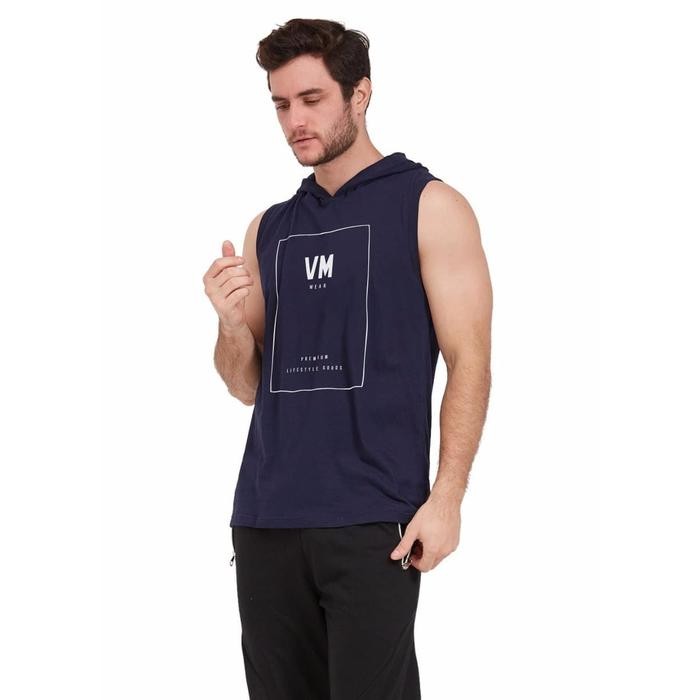 VM KAOS BUNTUNG HOODIE SINGLET TOPI BIRU DONGKER - VM-033