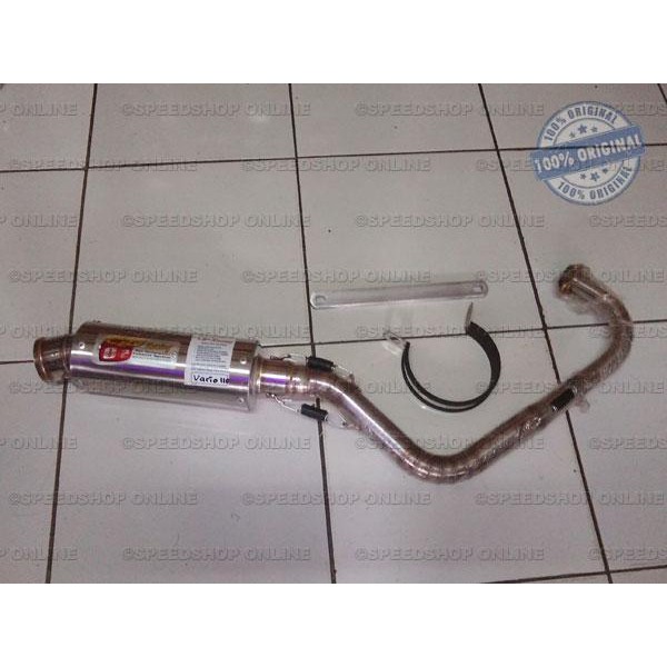 knalpot cld racing vario type c2 silencer bulat doff [mutu terbaik]