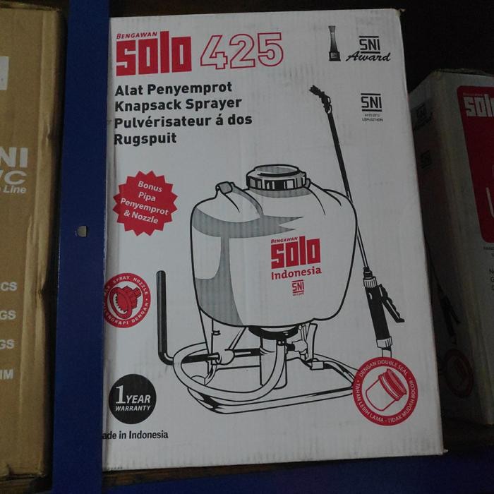 Sprayer Knapsack SOLO 425 original SNI semprot hama kementrian tani