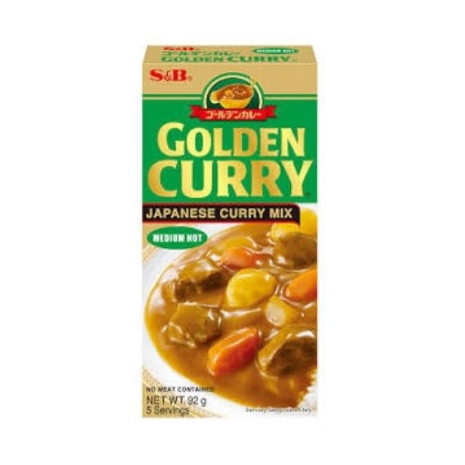 

Stok Baru Golden Curry Medium Hot/Japanese Curry Mix Medium Hot 220gr