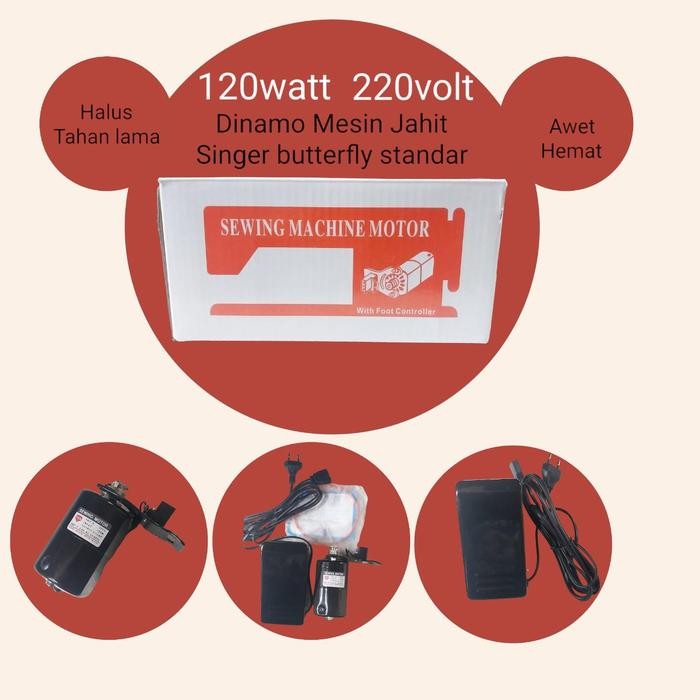 Rumah Tailor - Dinamo Jahit Ykk 120Watt - 220Volt Dinamo Jahit Merk Ykk 120 Watt - 220Volt - Kemasan