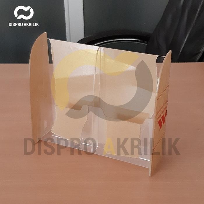 

Tempat Brosur 2 Kantong Akrilik Kertas 21 X 12 Cm Bk-003