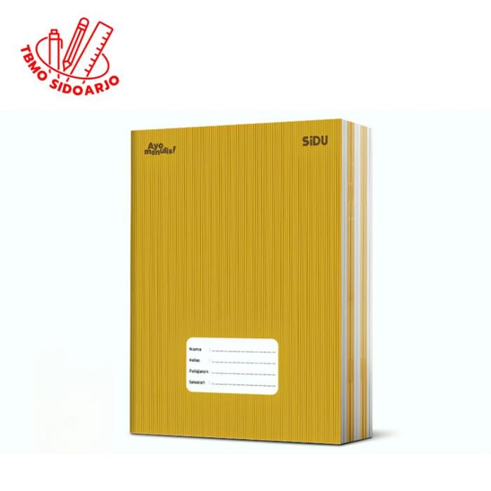 

New TBMO Buku Tulis Sidu Sinar Dunia Motif Kraft 40 Lembar (Per Pack Isi 10 Pcs Buku)