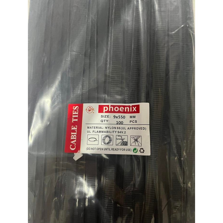 

9*550 Kabel Ties/Cable Tie/Kabel Tie/Pengikat Kabel/Dasi Kabel