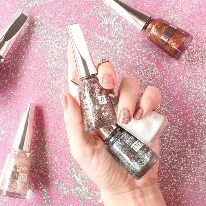 Pilihan- Kutek Flormar Glitter Kuteks Wedding Nail Art Murah Asli Turki