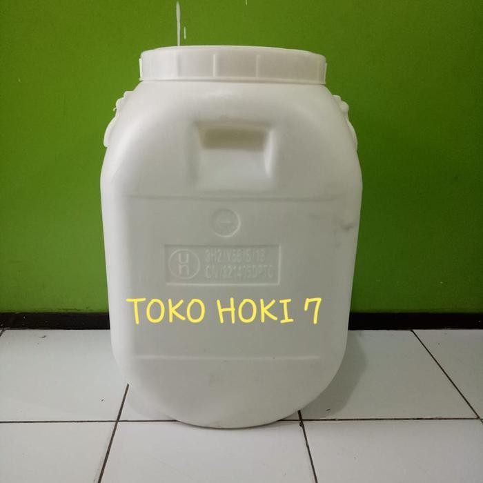 SIAPKIRIM Drum Plastik HDPE 50Liter/Tong HDPE Transparan Bahan Tebal Murah READY STOCK