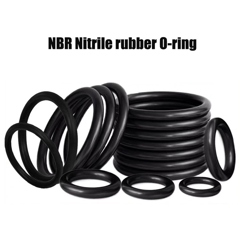 IMPORT CS 5.7MM/8.6MM/10MM OD 30MM-400MM NBR BLACK NITRILE RUBBER O-RING OIL SEAL SEALING RING