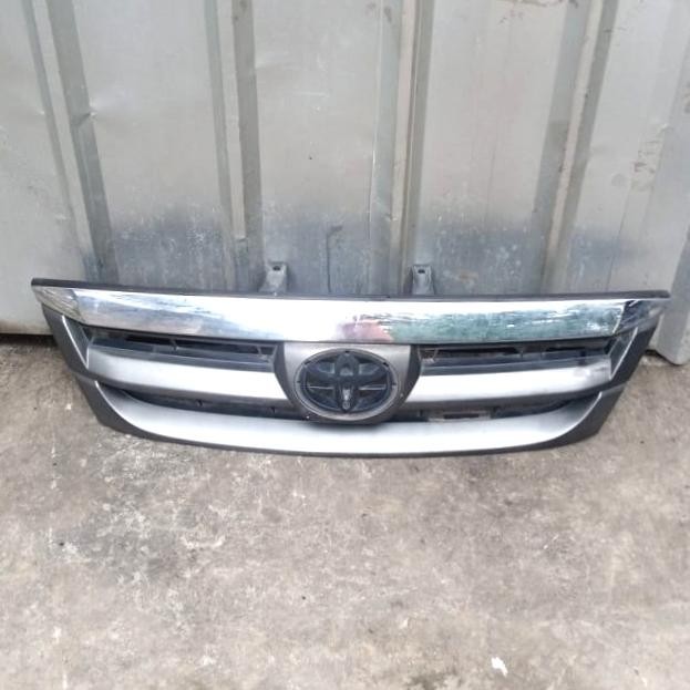 GRILL CHROME BUMPER DEPAN TOYOTA FORTUNER 2005-2010