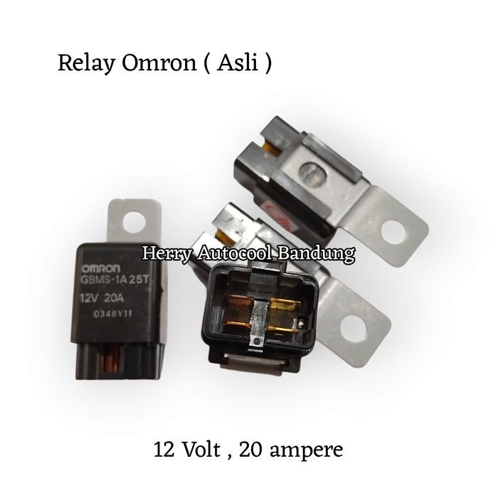 Relay / Rillay / Rilay Omron Asli 12V 20A