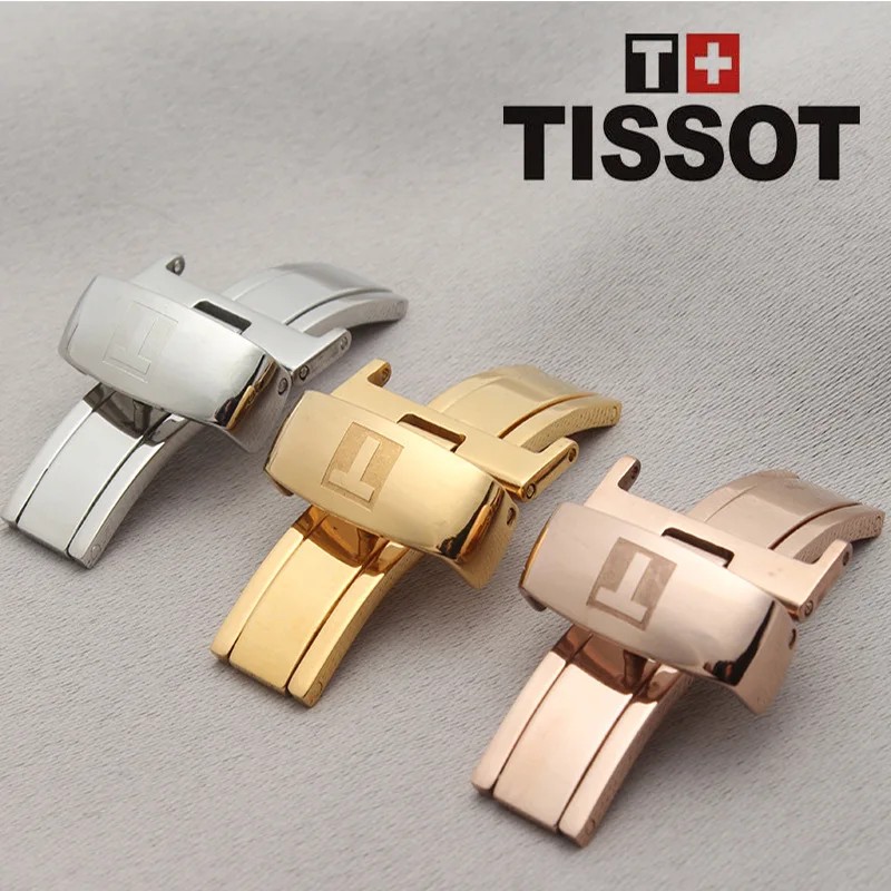 IMPORT 1853 Brand Couple Watch Band Buckle Lock T035 T41 Yema Chenskin Leather Watch Band Buckle