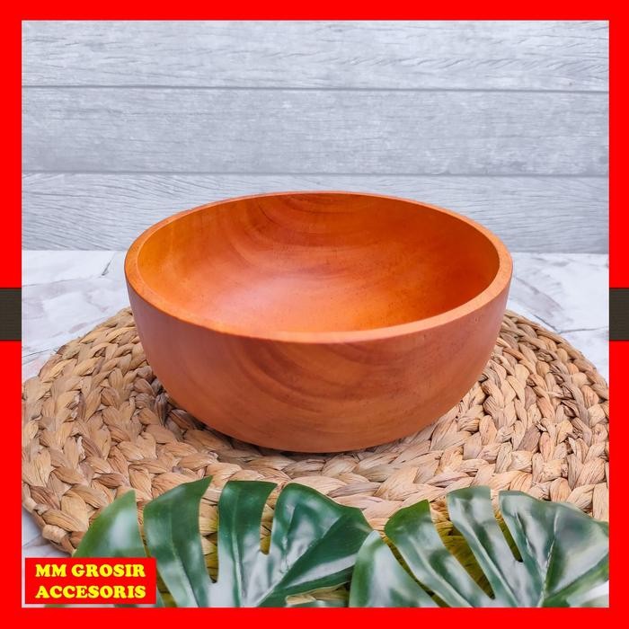 Mangkok Kayu Mahoni