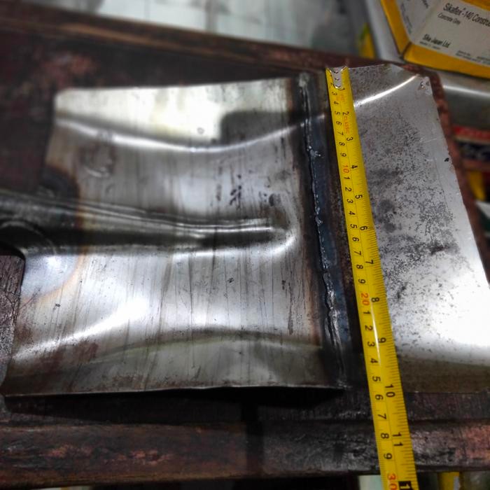 sekop pasir BAJA sambungan TEBAL skop pande / sekrop