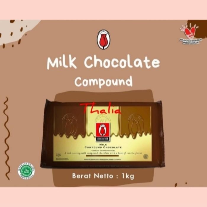 

TULIP COMPOUND MILK/COKLAT BLOK SUSU 1KG, BISA DISERUT & DILUMERKAN.