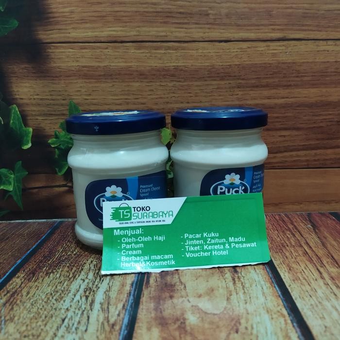 PUCK CREAM CHEESE SPREAD KEJU OLES ARAB 140GR 140 GR COD GRATIS ONGKIR