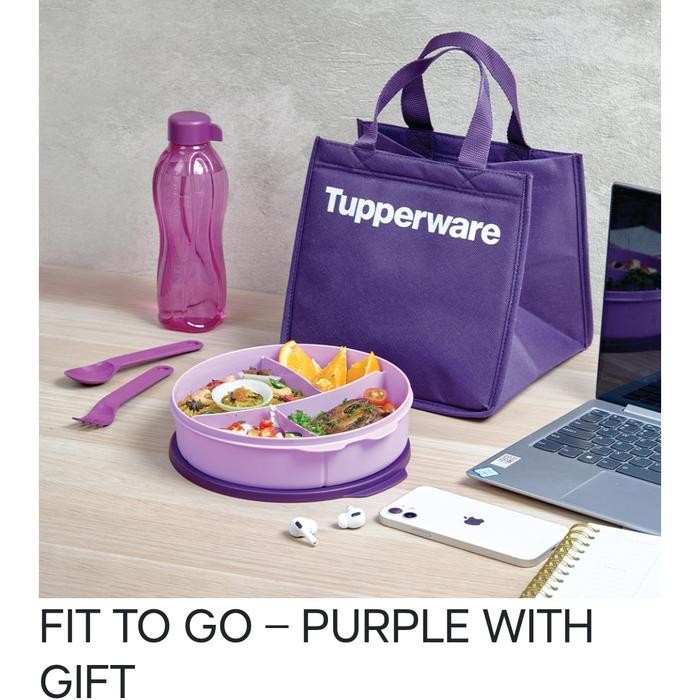 Lunch Box Set//Paket Bekal Makan Tupperware//Fit To Go