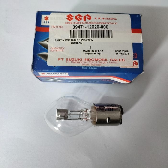 SUZUKI GENUINE PART BOHLAM DEPAN THUNDER 125 MOTORCYCLE