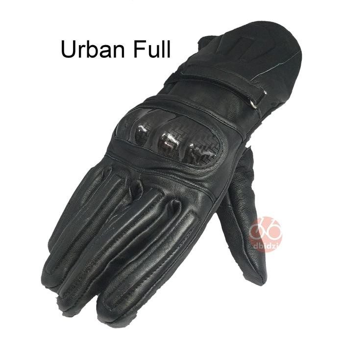 URBANFULL sarung tangan motor kulit asli garut gloves touring racing terlaris